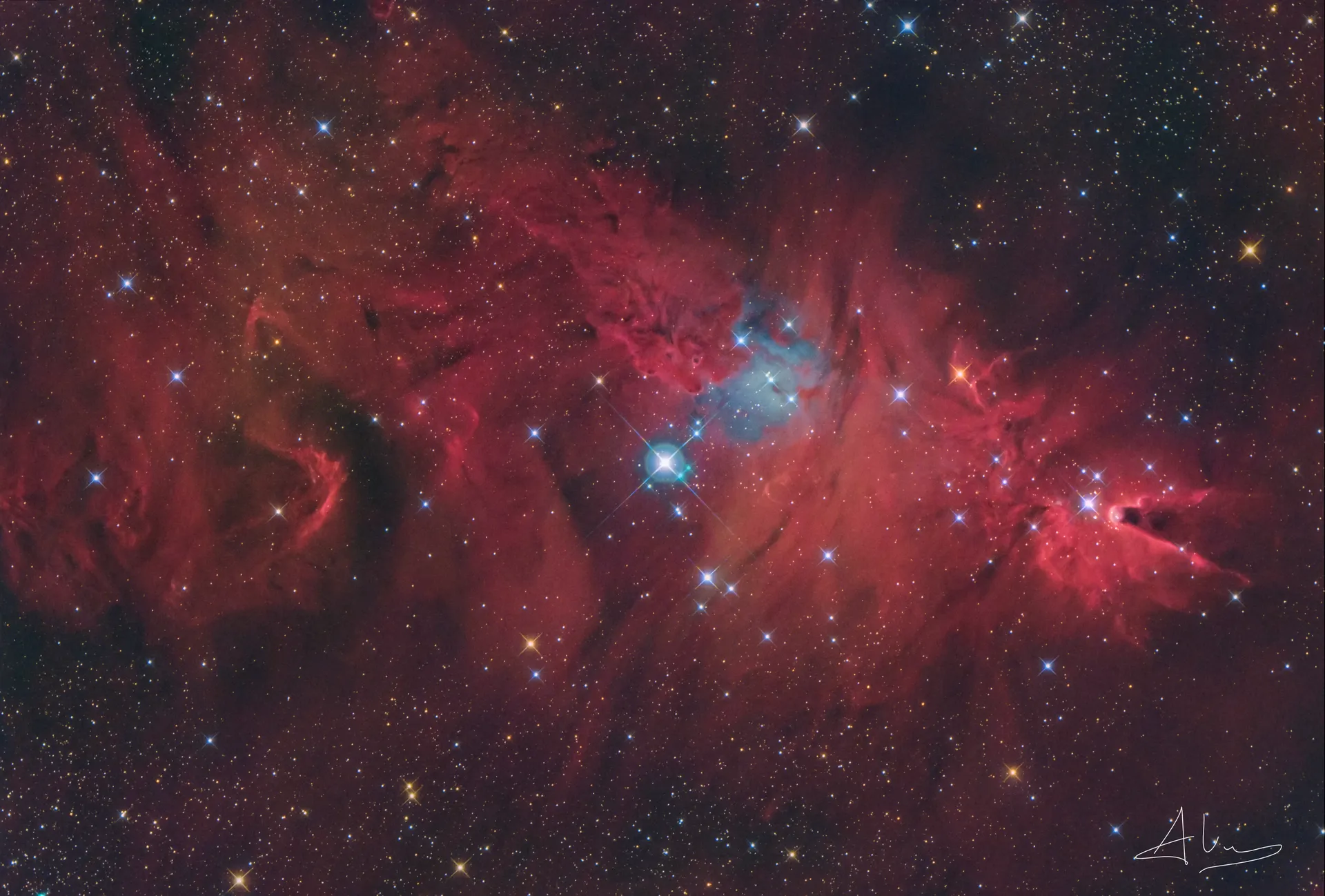 NGC2264 The Cone nebula