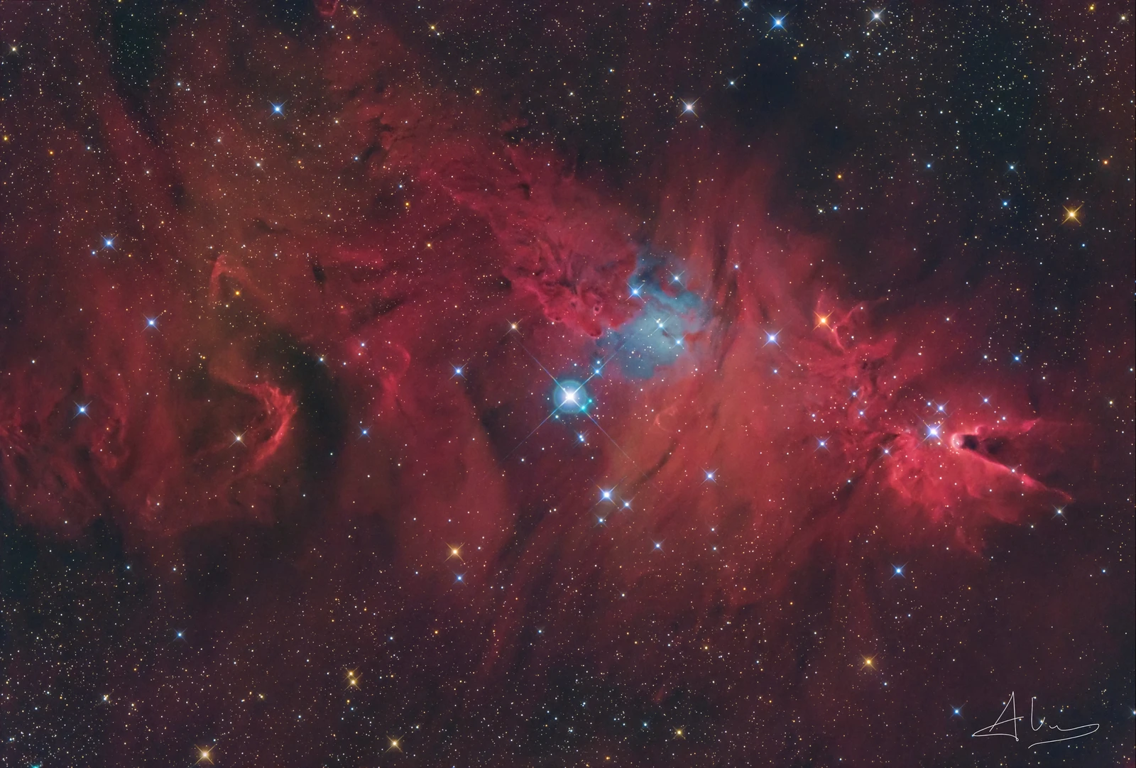 NGC2264 The Cone nebula