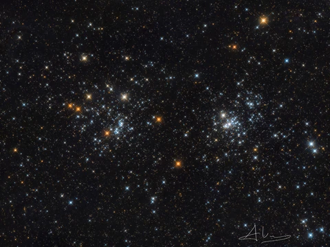 NGC 869-884 Double Cluster of Perseus