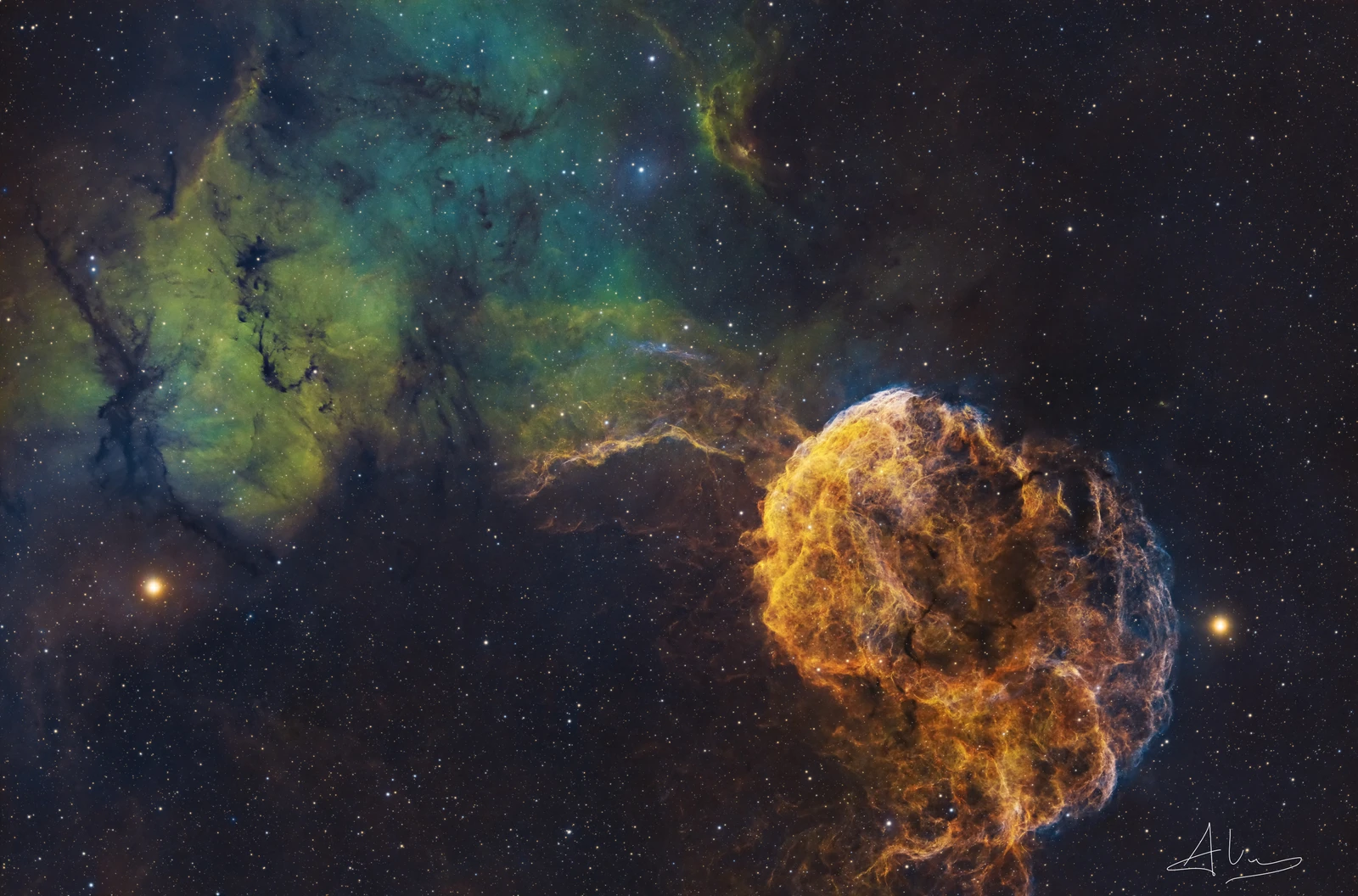 IC443 Jellyfish Nebula