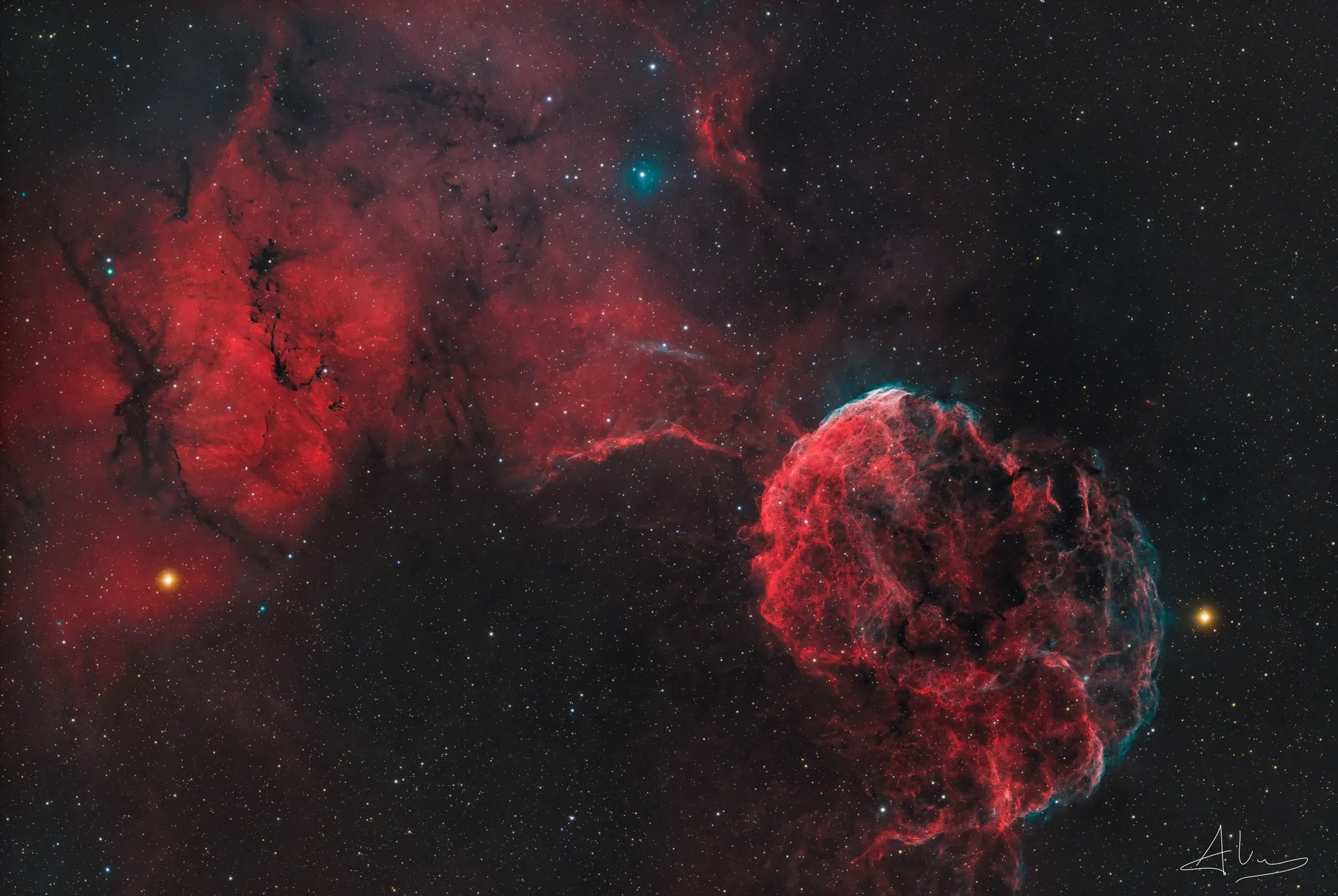 IC 443 Jellyfish Nebula