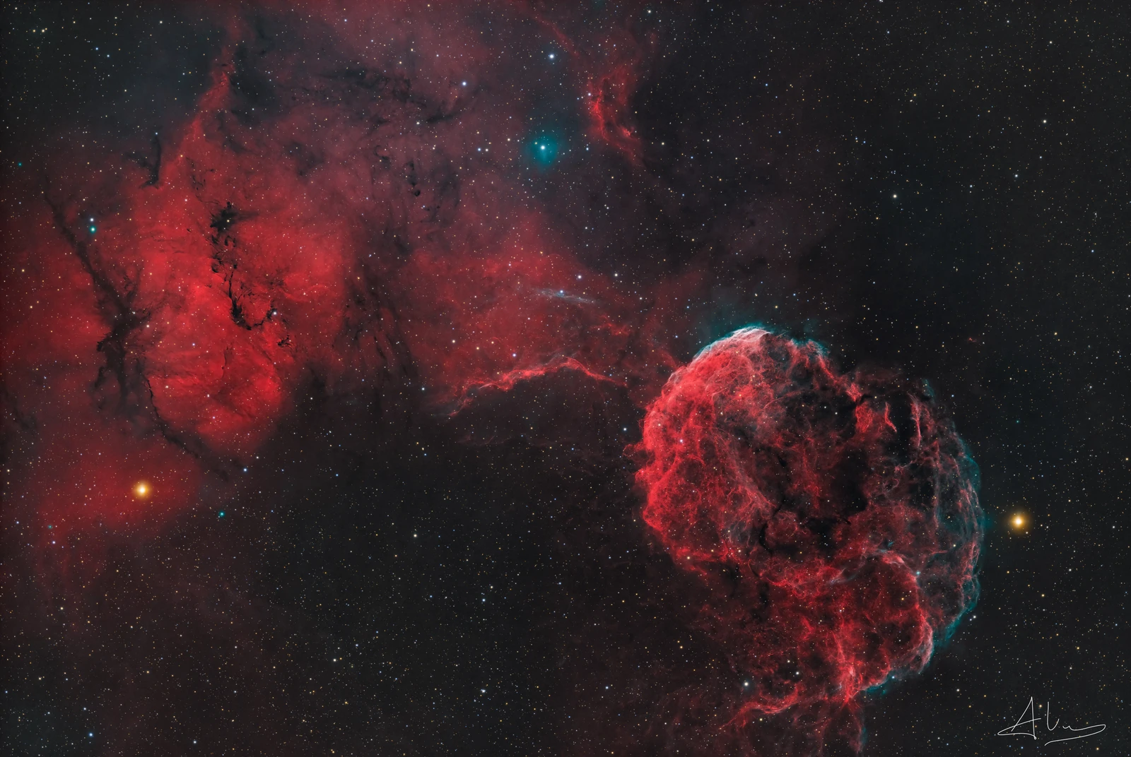 IC 443 Jellyfish Nebula