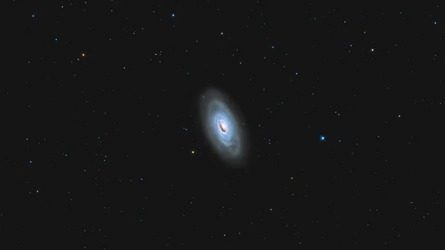 Reprocessed: M64 Black Eye Galaxy
