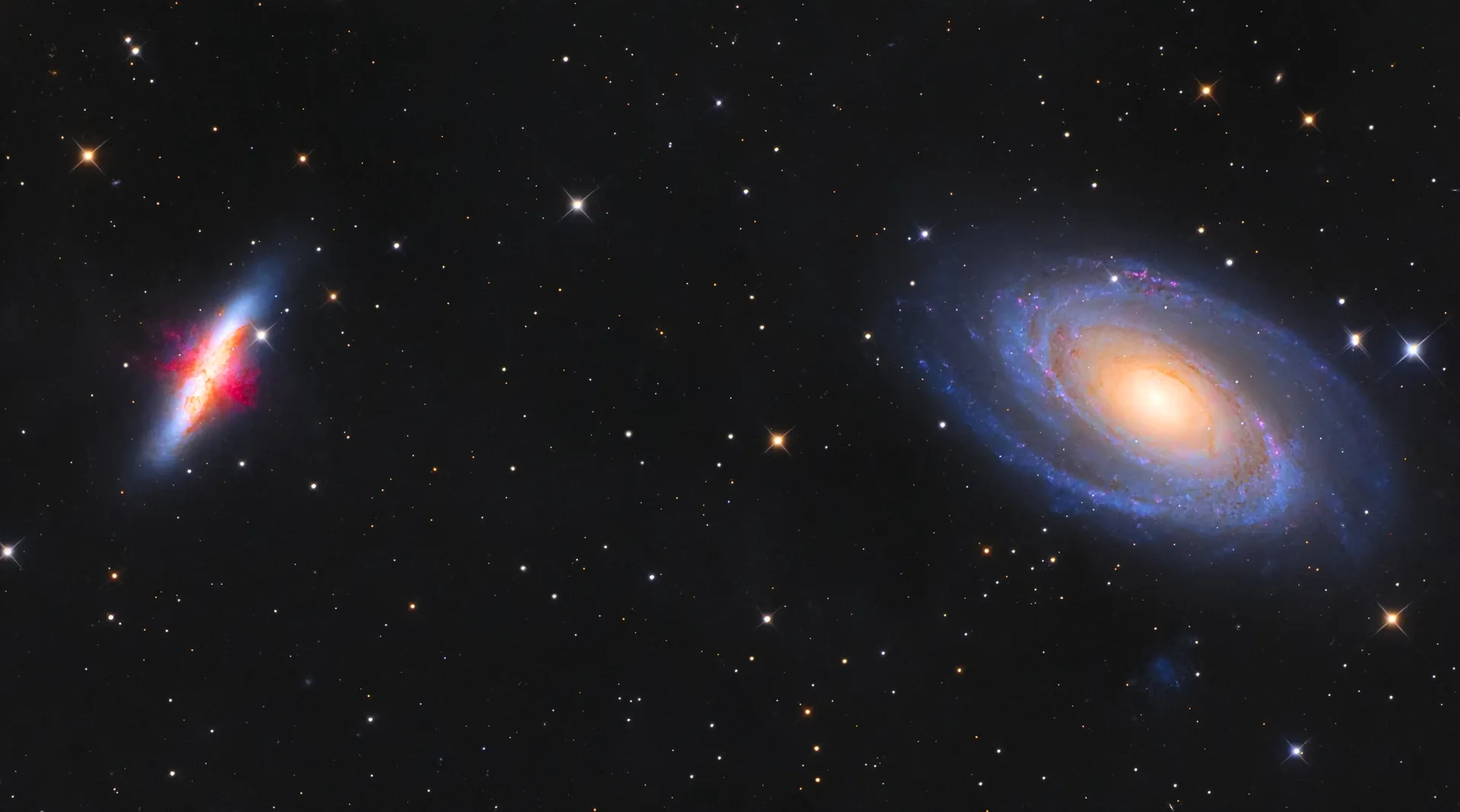 M81 - M82 Bode & Cigar Galaxy
