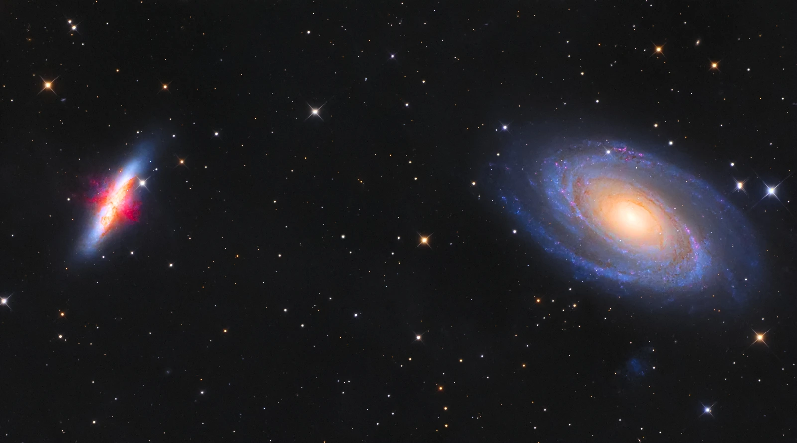 M81 - M82 Bode & Cigar Galaxy