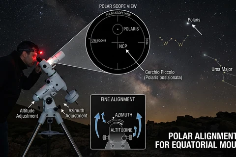 Polar Alignment with Synscan