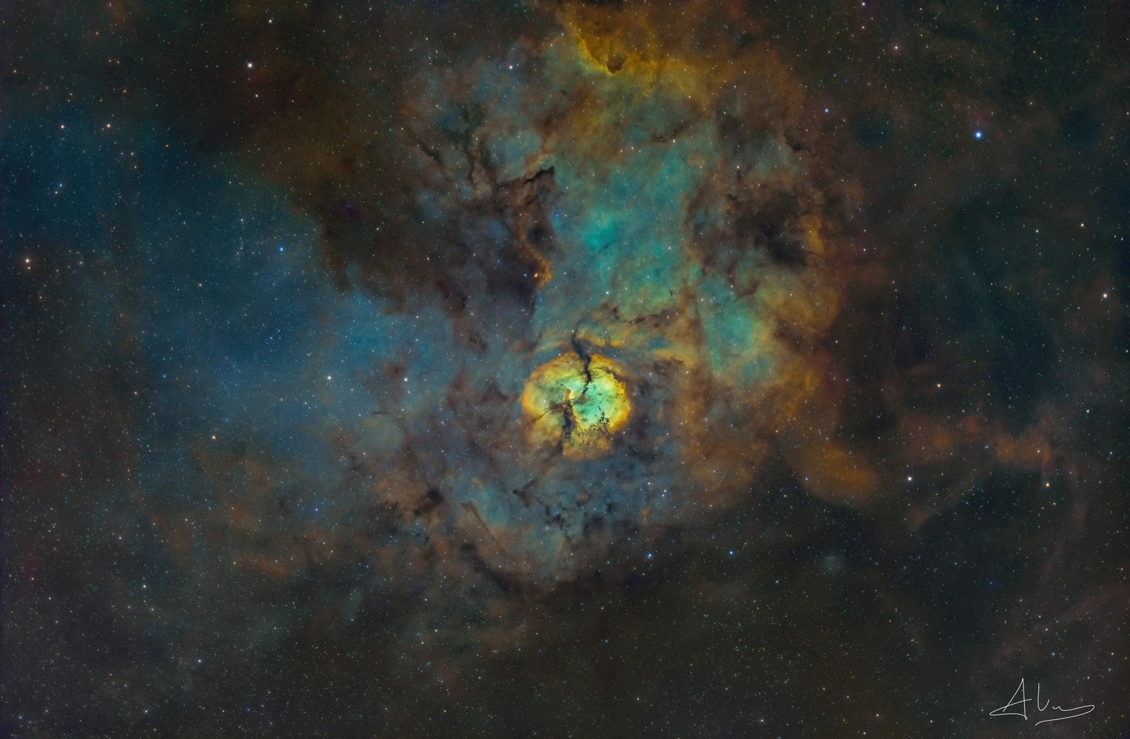 Sh-2 124 The Hidden Nebula