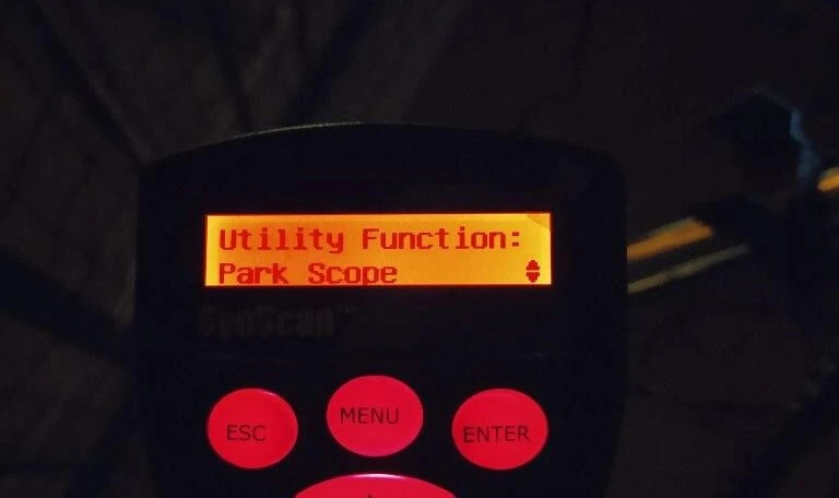 Park scope confirmation