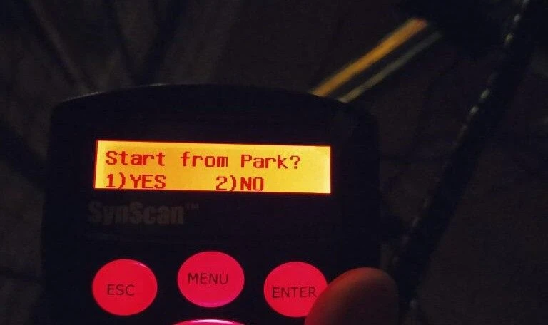 Restore park data