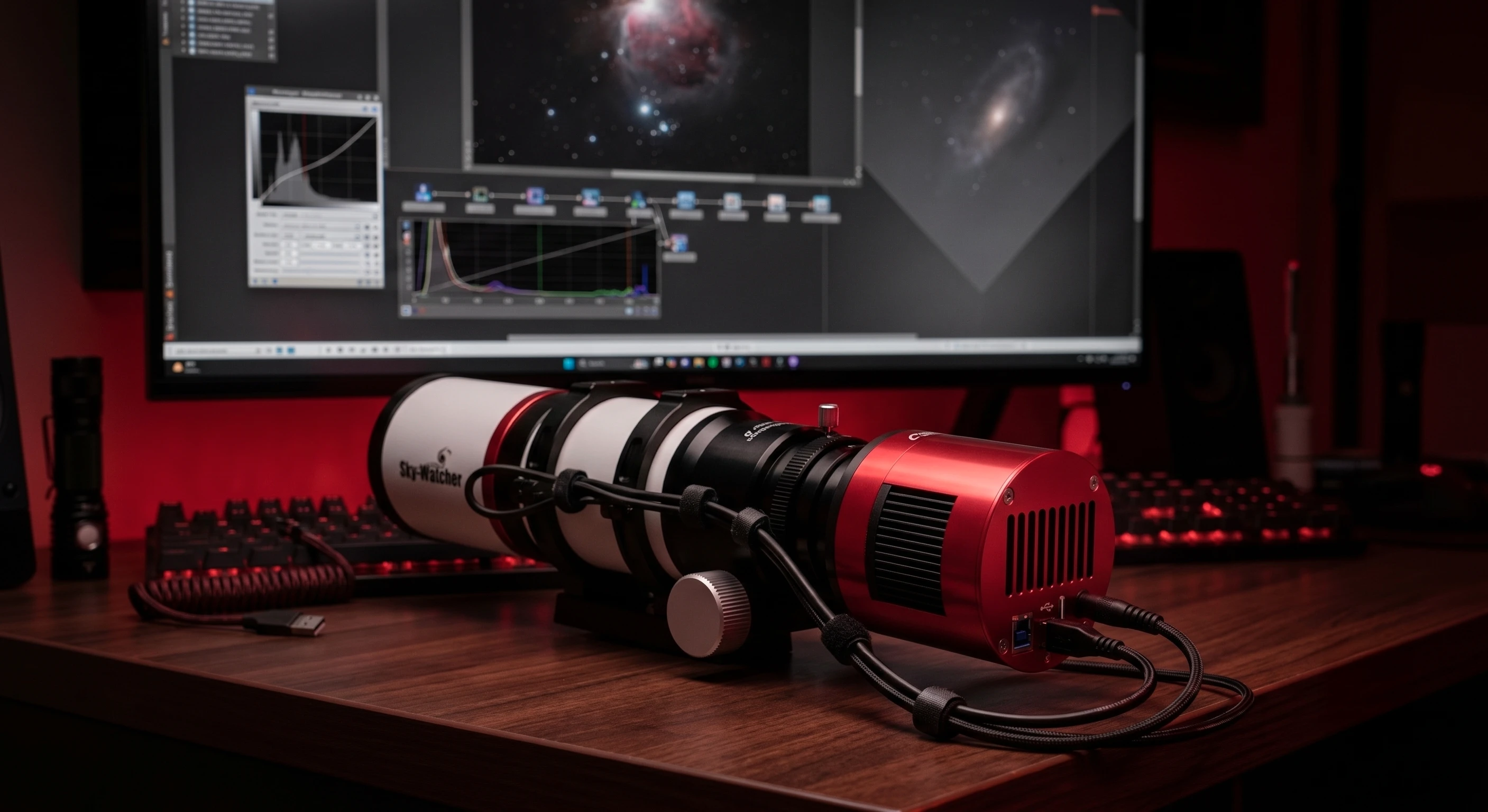 Video tutorial and astronomical calculation tools